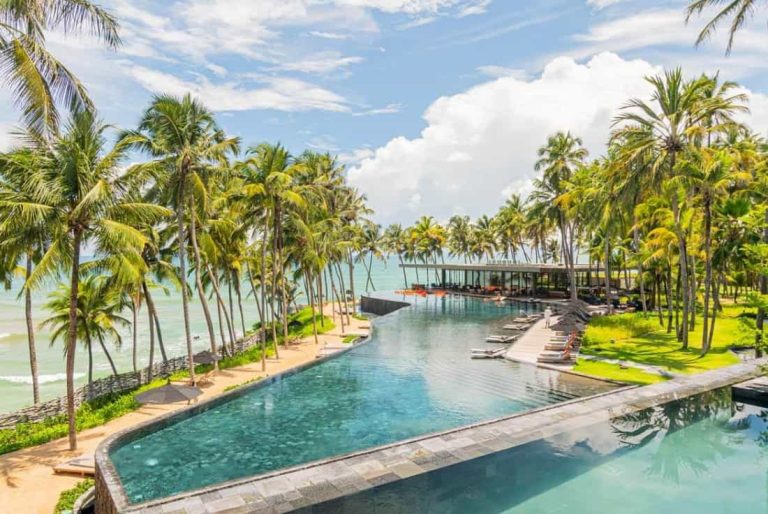 Piscinas do resort Carmel Taiba no Nordeste