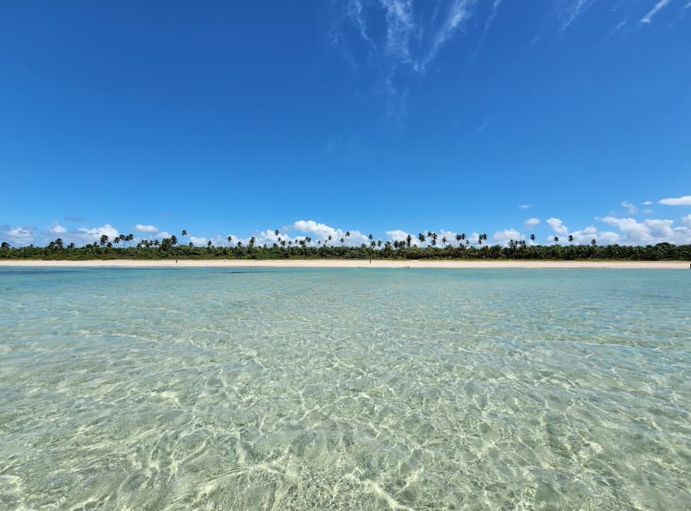Praia do Toque em São Miguel dos Milagres no Nordeste.