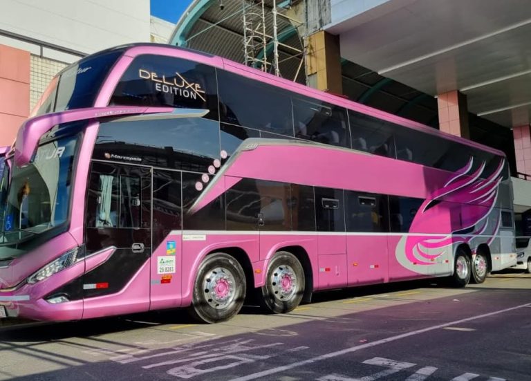 Veículo para locação de ônibus